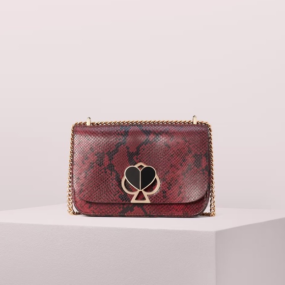 kate spade Handbags - RARE kate spade- unique Cherrywood Nicola Chain shoulder bag